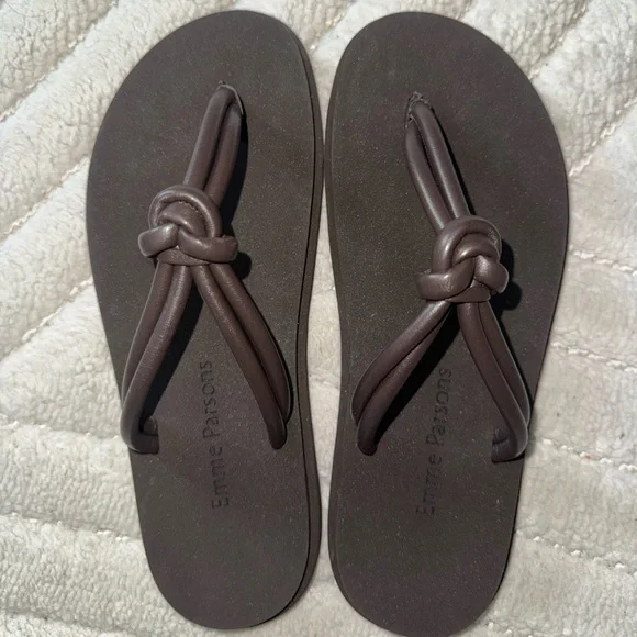 Emme Parsons Brown Sandals - Picture 2 of 6